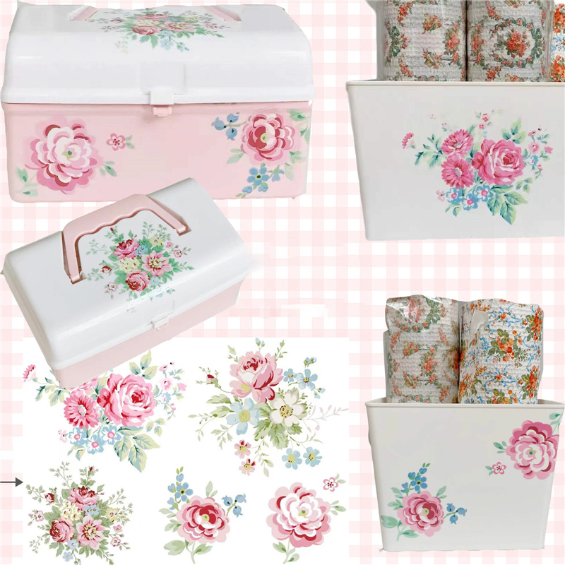 Flower Wall Panel - Lelie Van De Vallei Stickers Vintage