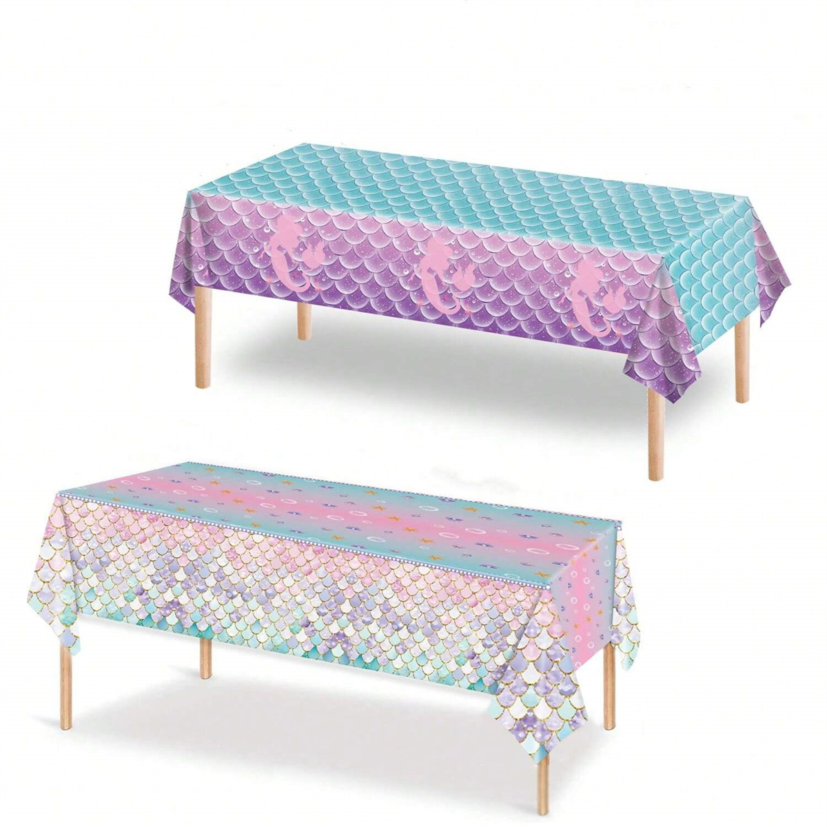 Table Cloth Disposable - 1 stuk wegwerp PE-plastic tafelkleed met