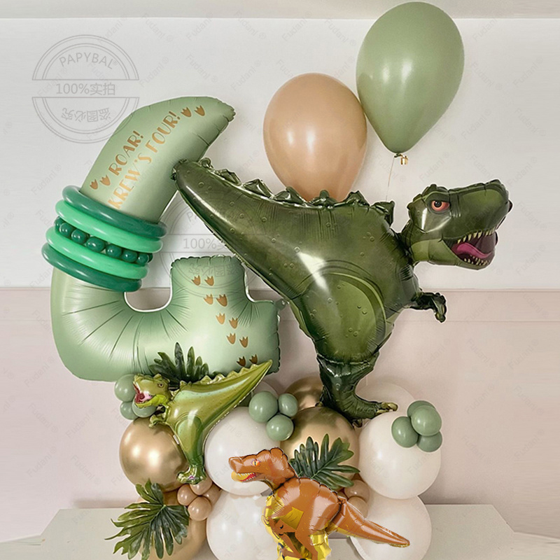 Balloon Arch Kit - Jungle Thema Dinosaurus Party Ballonbogen Set