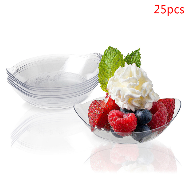Cotton Candy Cone - 25 Stuks Ijs Cup Plastic Fruit