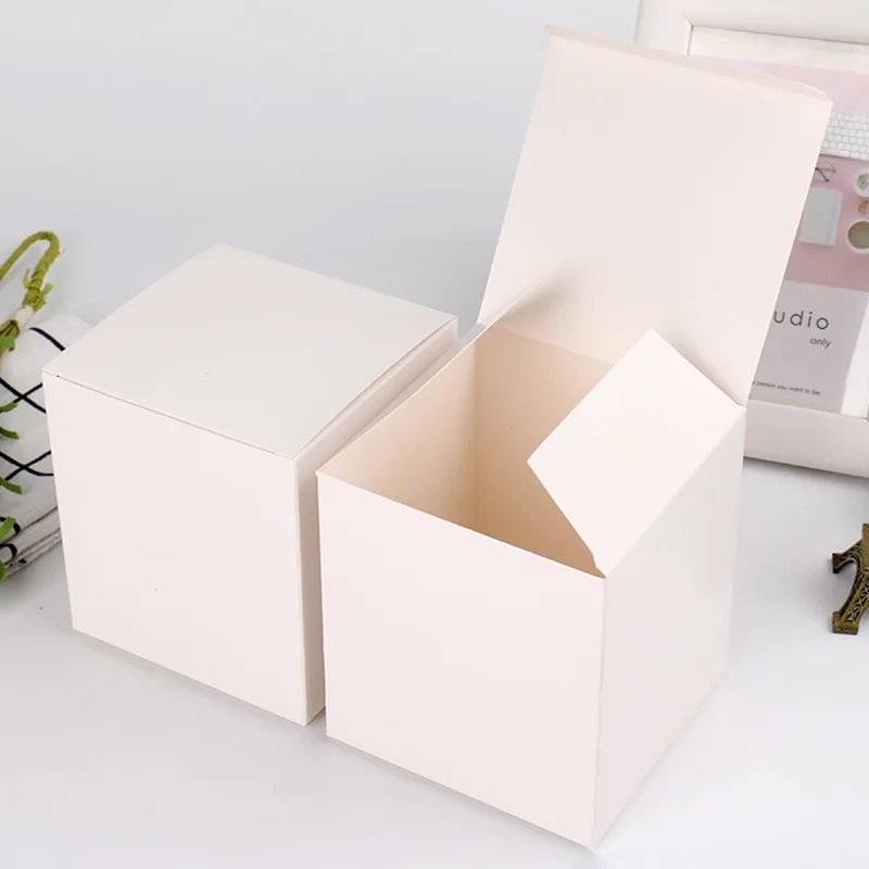 Event Party Box - 100 stks 5x5x5/6x6x6/7x7x7/8x8x8 cm Leeg Wit