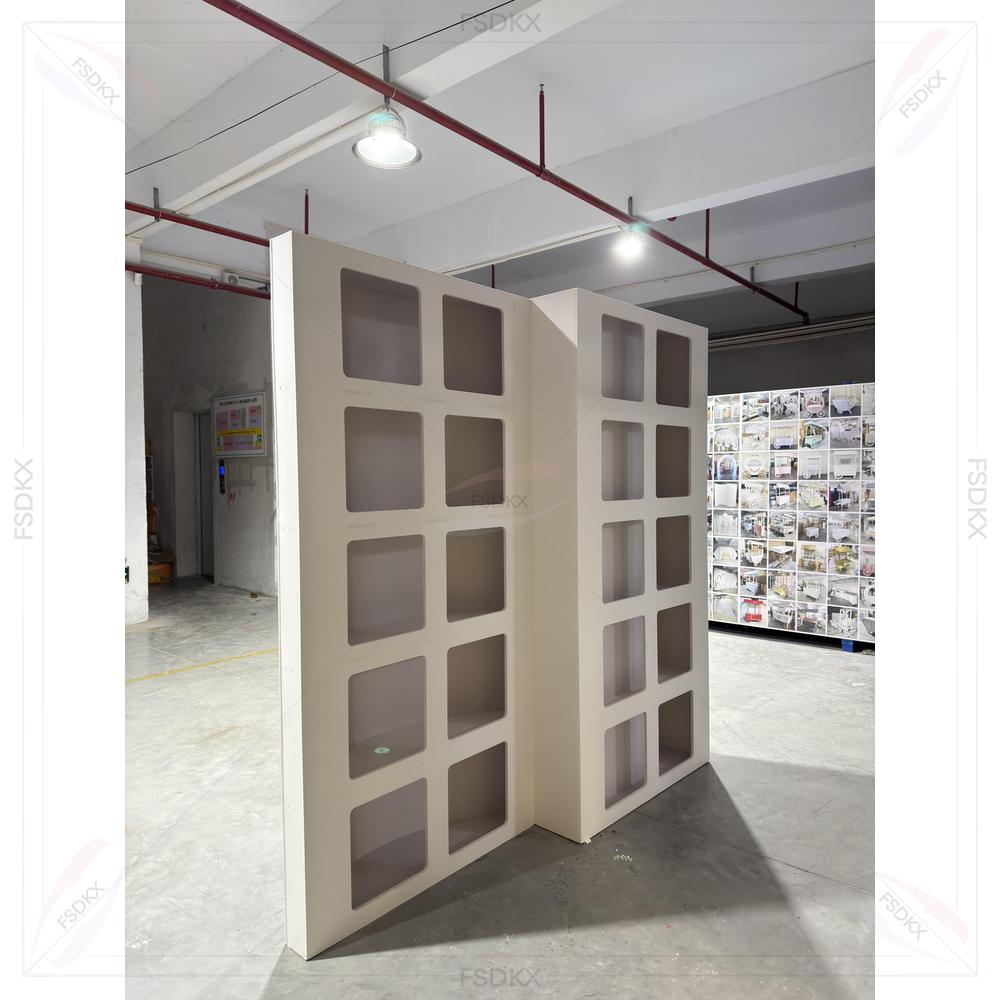 Party Event Supplier - Nieuw ontwerp PVC bruiloft achtergrond wit