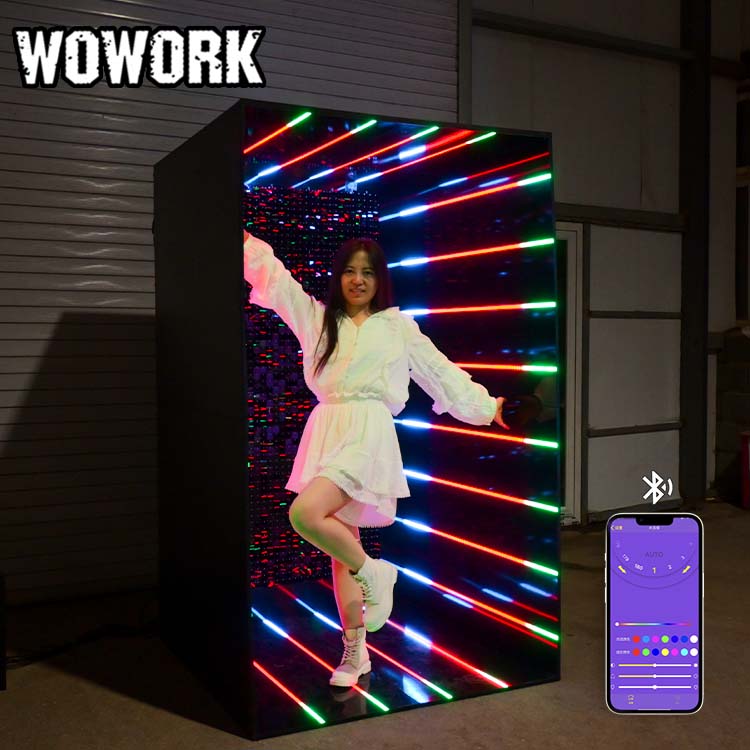 Event Party Box - WOWORK Groothandel metalen afneembare spiegel tunnel