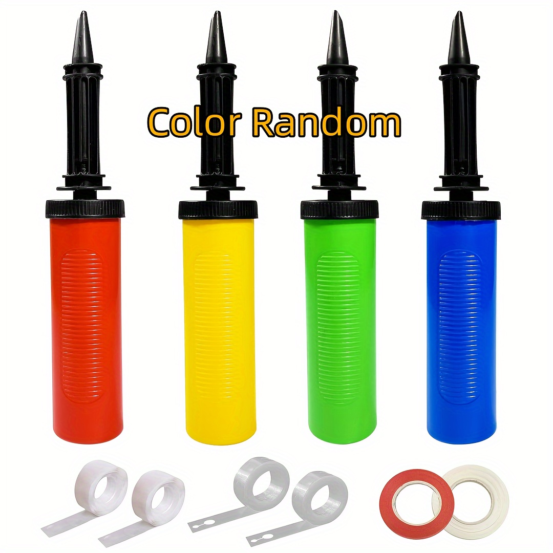 Balloon Pump Hand - 10 stuks ballonpomp draagbare inflator luchtpomp