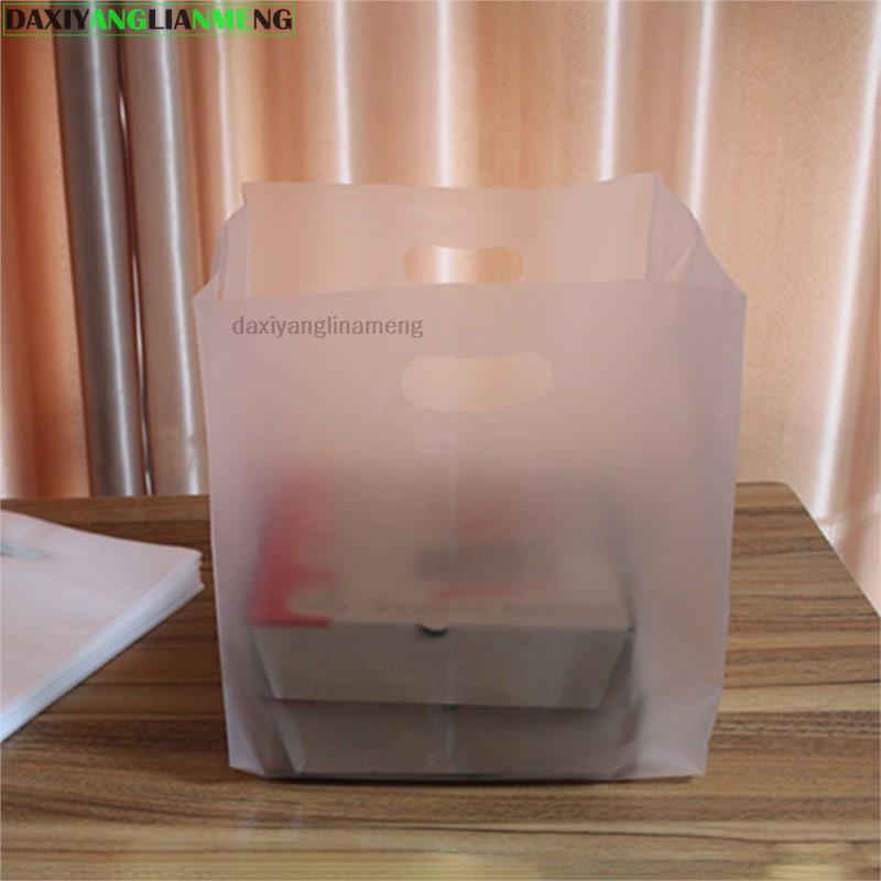 Event Party Box - 50 stks/partij Multi-Size Frosted HDPE Cadeau-