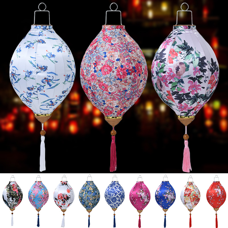 Event Party Shop - Antieke Chinese Zijden Lantaarns Bloemen Paleis