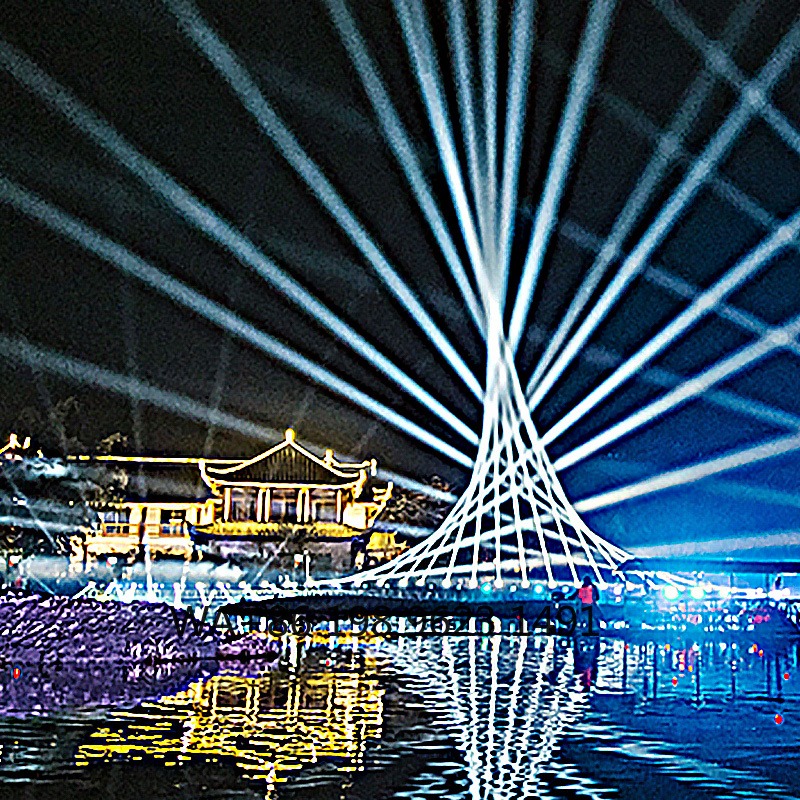 Event & Party Supply - Outdoor RGB Animatieprojector Podium Strobe-effectlicht Bruiloft