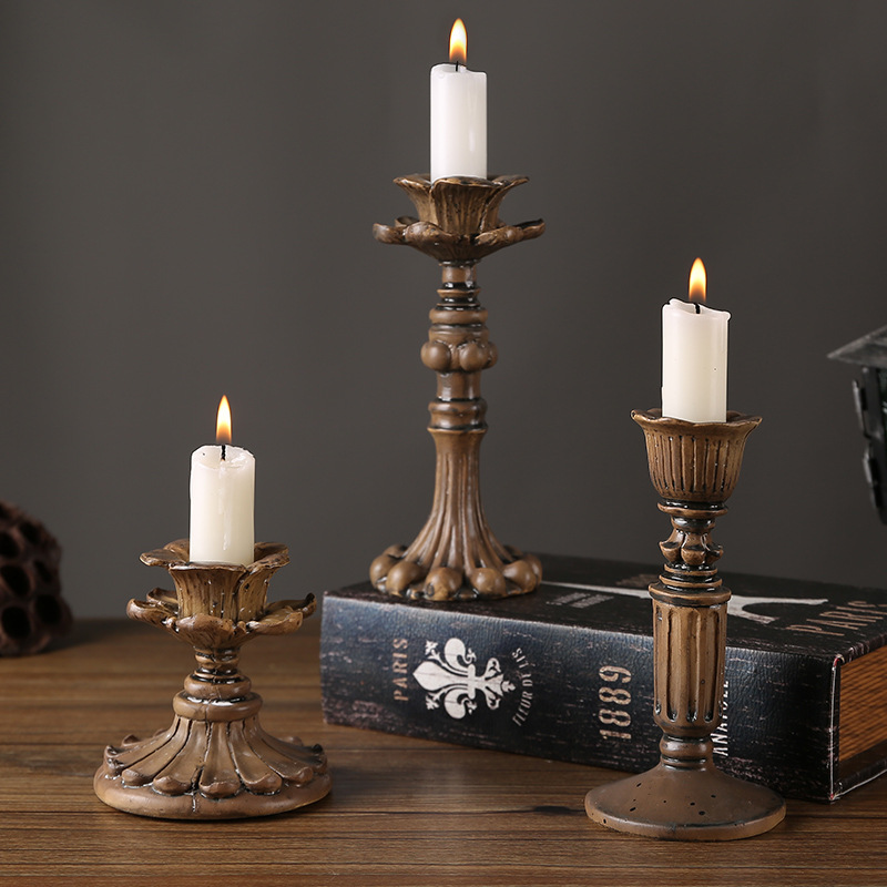 Centerpiece Stick - Y Vintage Franse landelijke bloemen gesneden