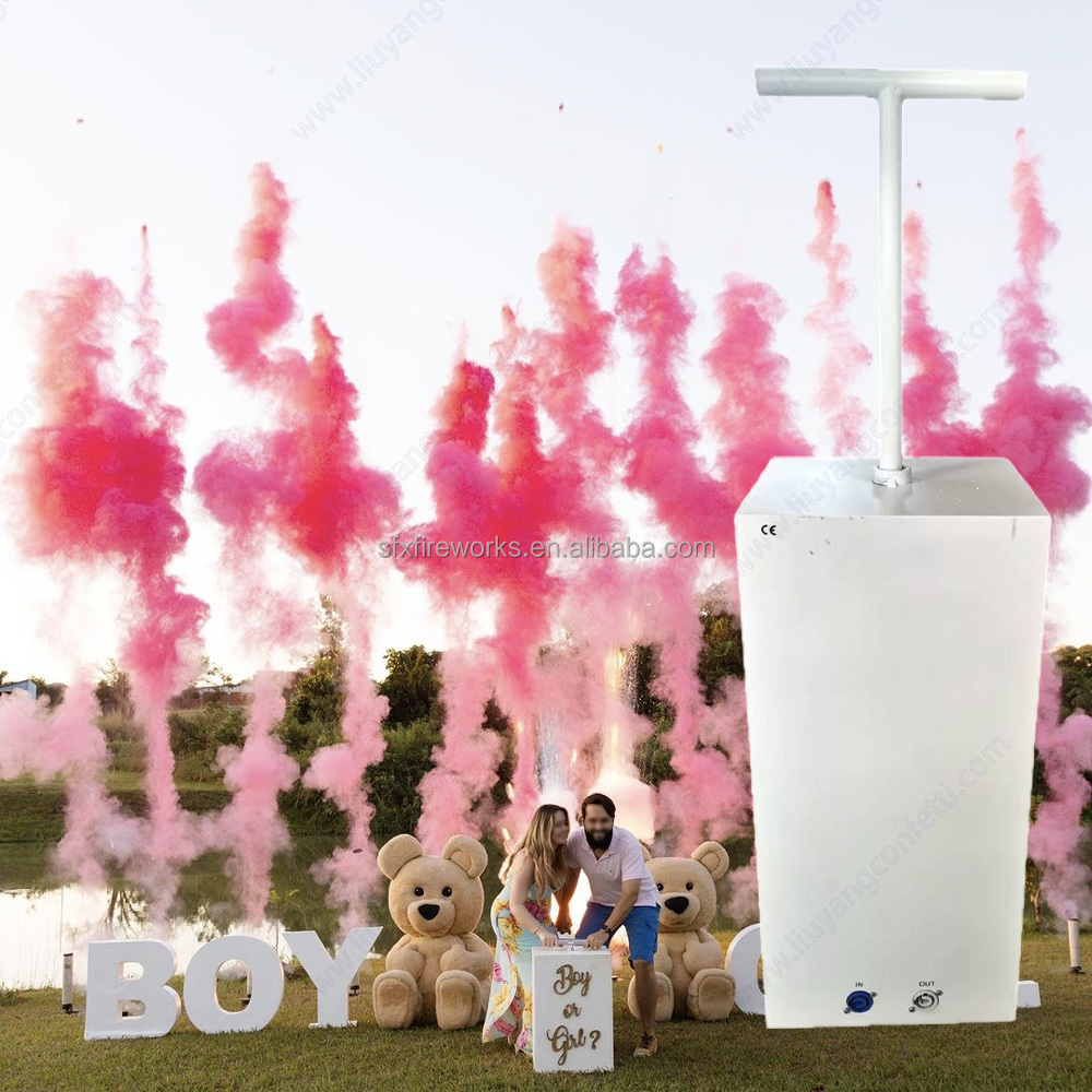 Elektrische Gender Reveal Rook - Confetti Cannon Tube recensie en prijs