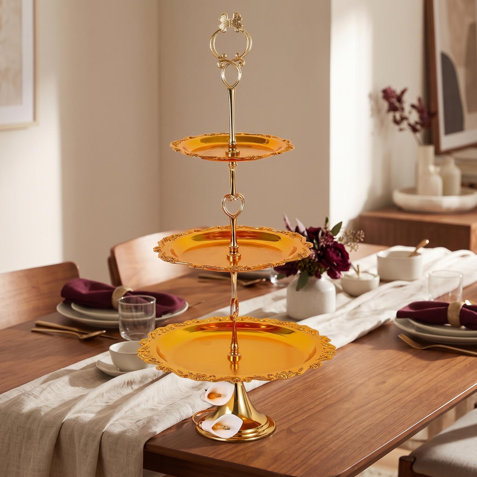 Metalen meerlaags dessertplate - Cupcake Stand Tier recensie en prijs