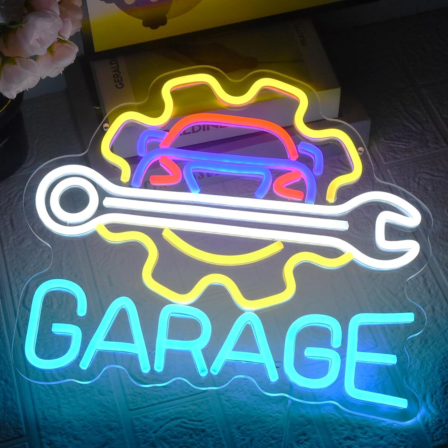 Garage Neonbord USB-aangedreve - Neon Sign Party recensie en prijs