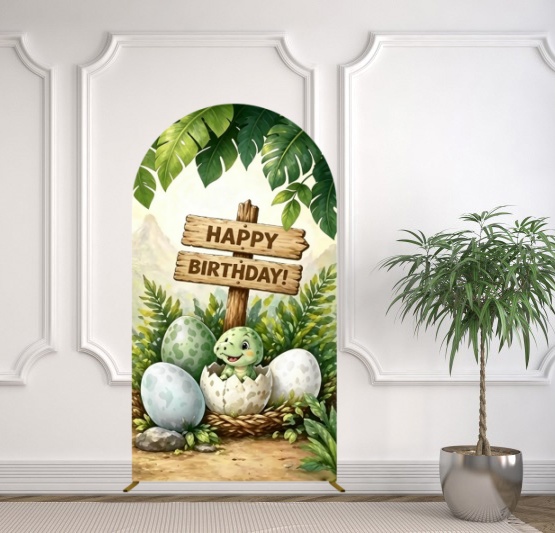 Yeele Dinosaur Themed Arch Cov - Dessert Table Backdrop recensie en prijs