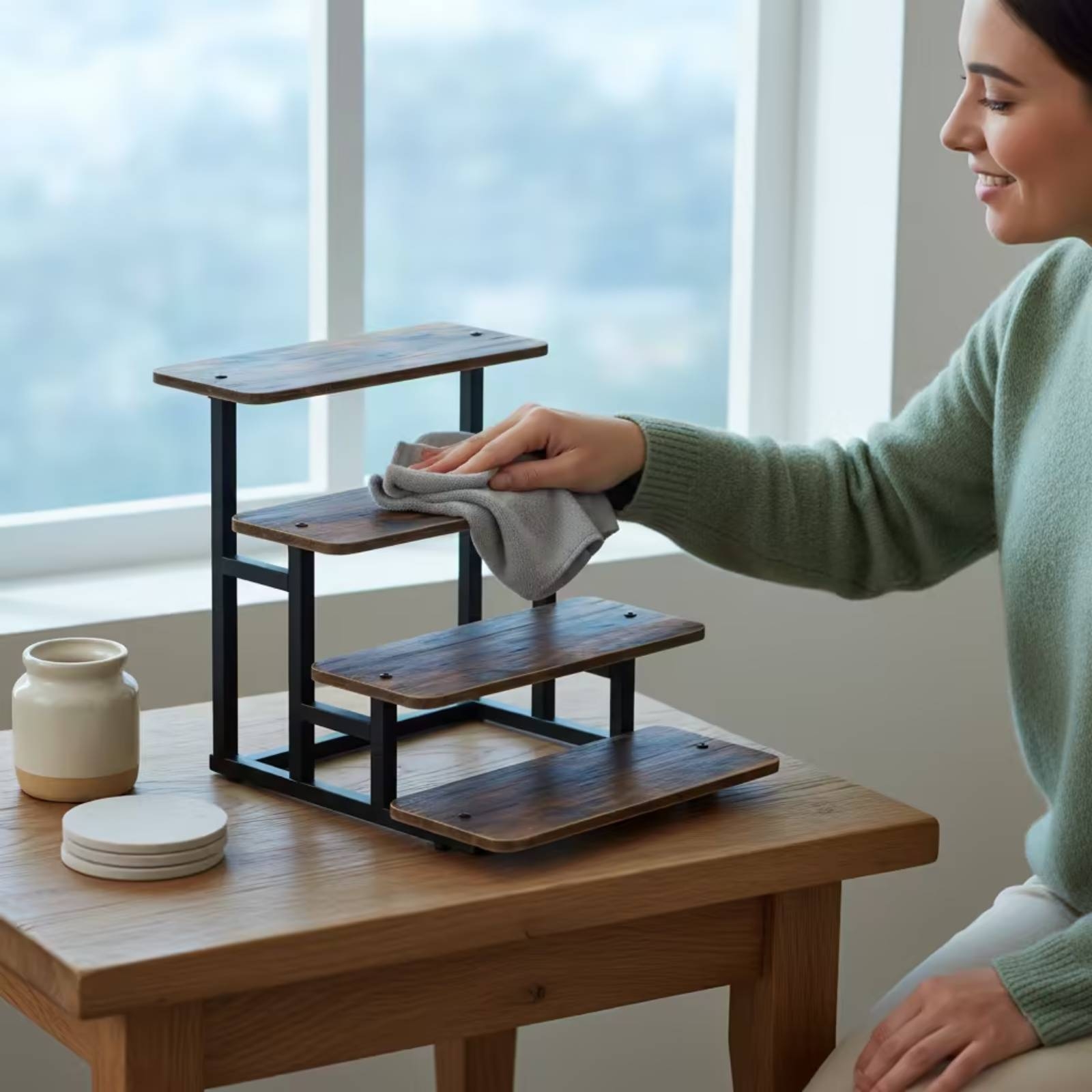 4-laags displaystandaard voor  - Cupcake Stand Tier recensie en prijs