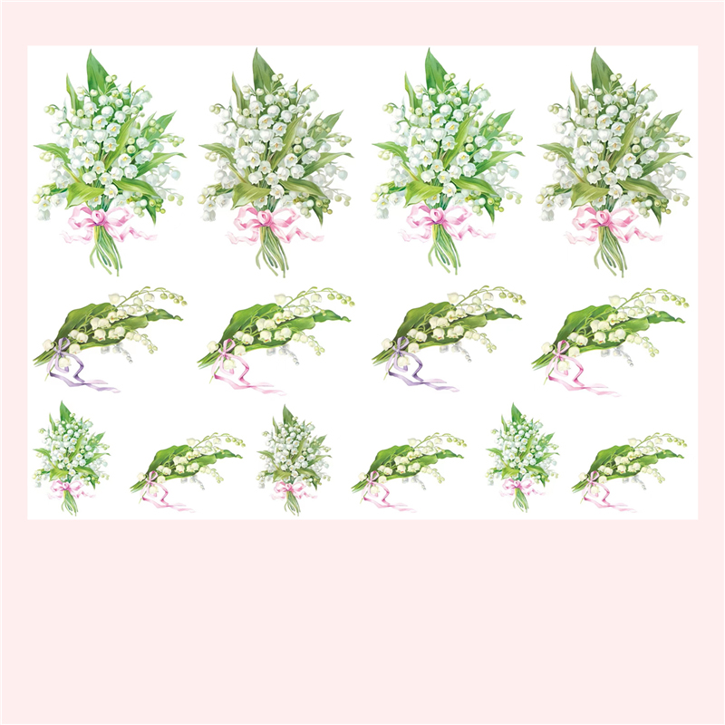 Lelie Van De Vallei Stickers V - Flower Wall Panel recensie en prijs