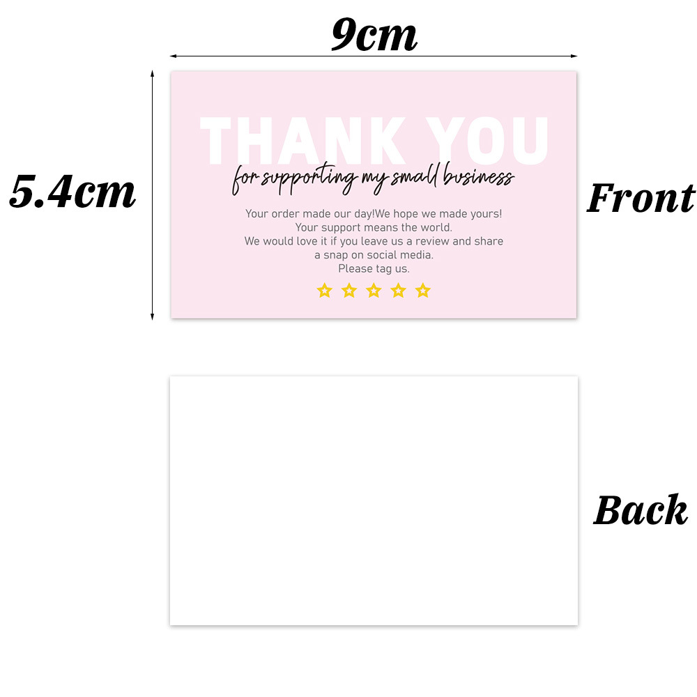 10-30 stuks roze bedankt voor  - Event Party Shop recensie en prijs