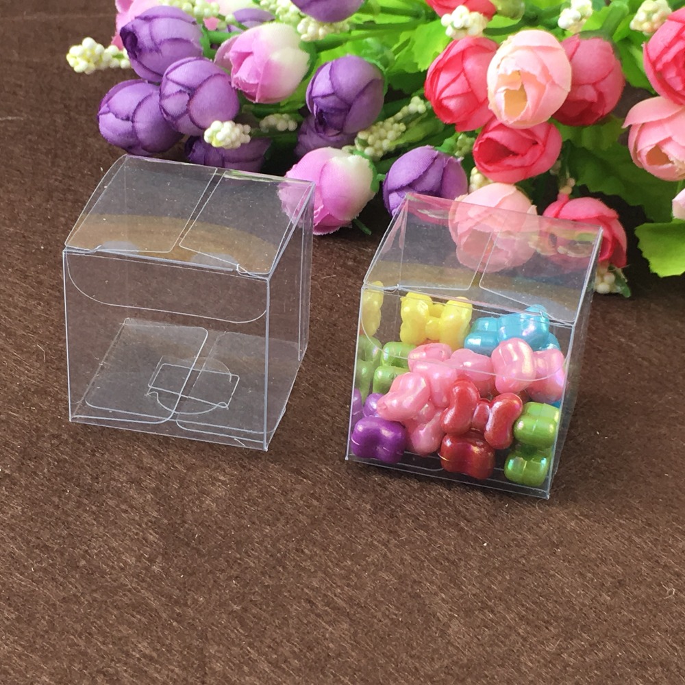 50 stks 9*9*9 cm clear plastic - Event Party Box recensie en prijs
