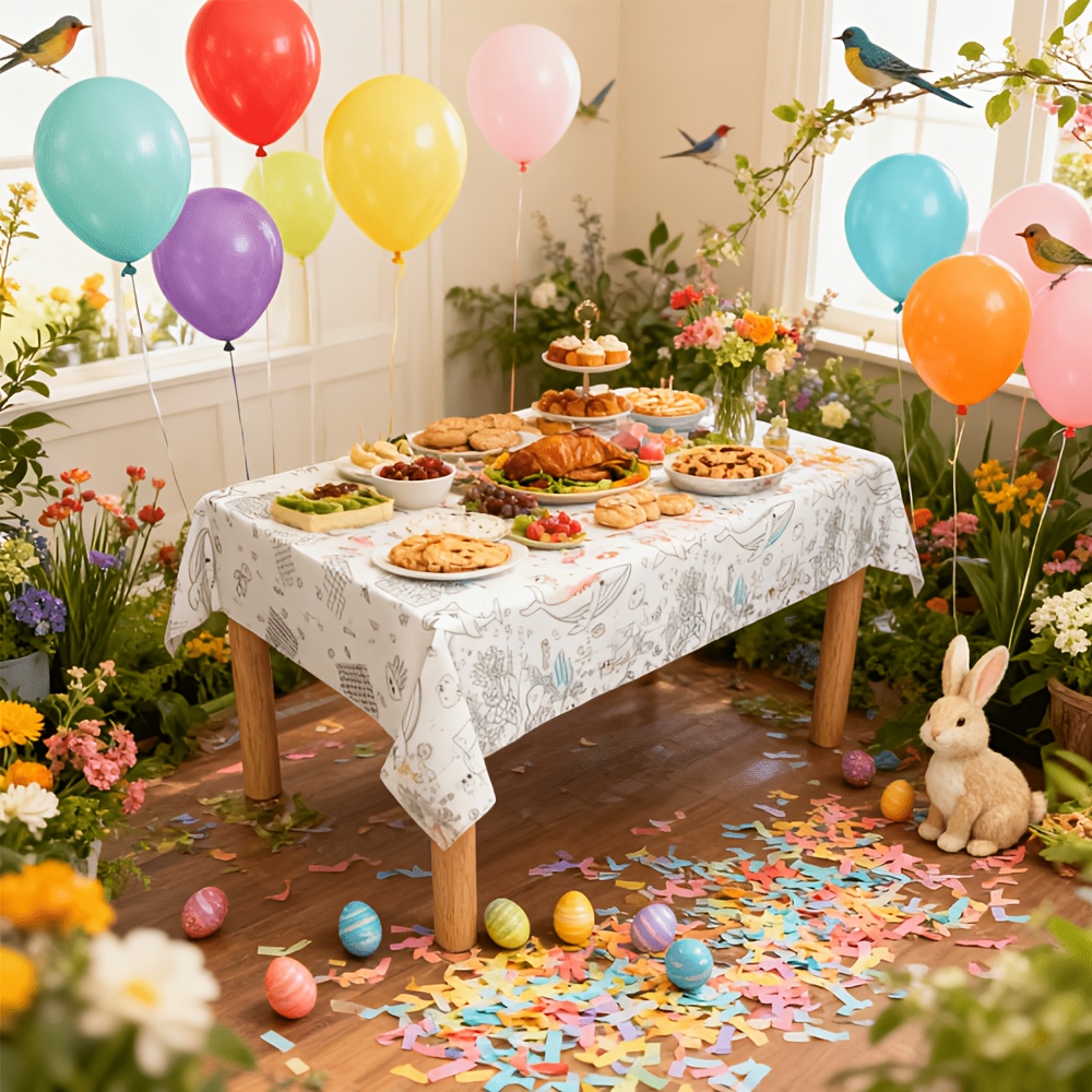Kinderen Kleurplaatstafelkleed - Table Cloth Disposable recensie en prijs