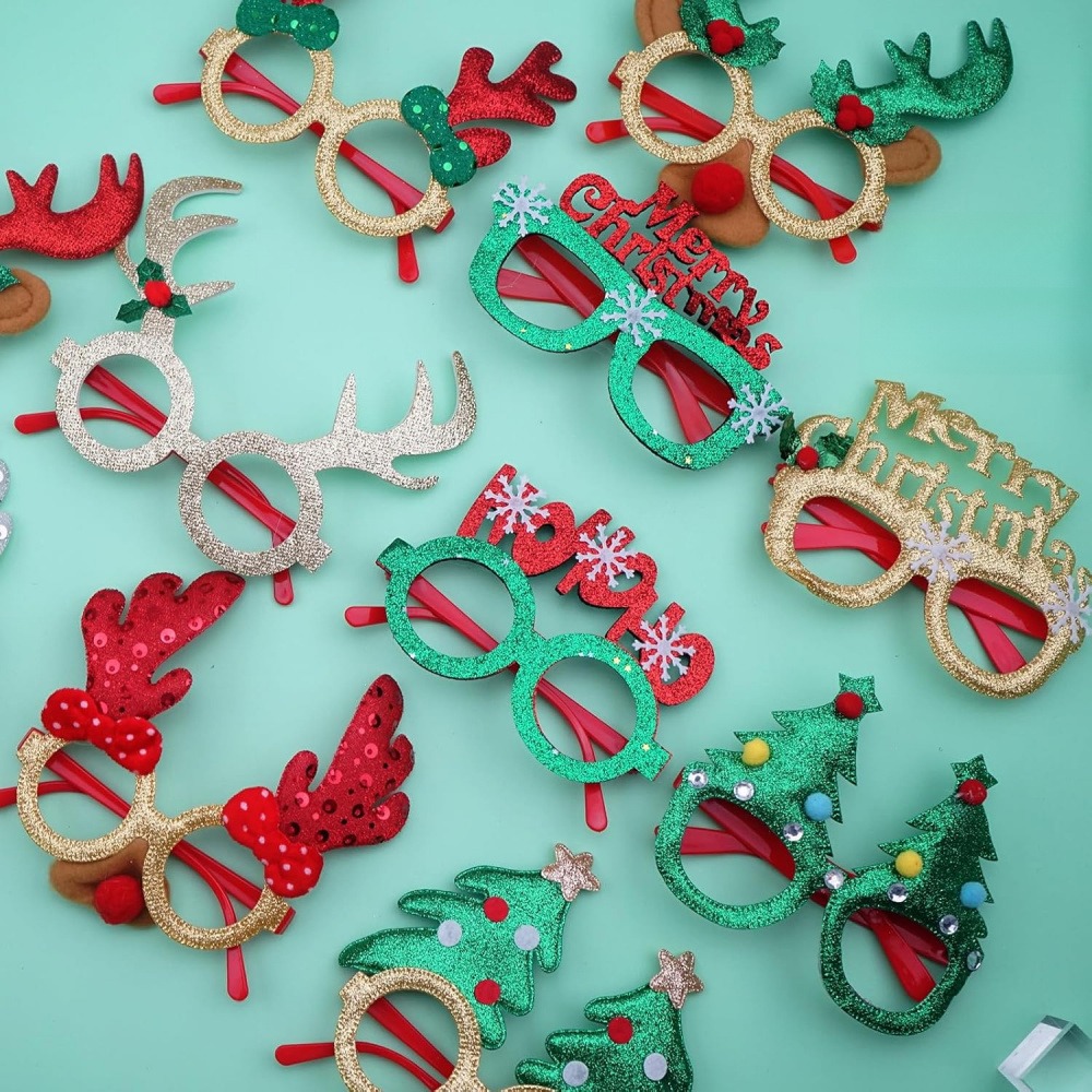 1 pak kerstfeestbrillen, diver - Photo Booth Frame recensie en prijs