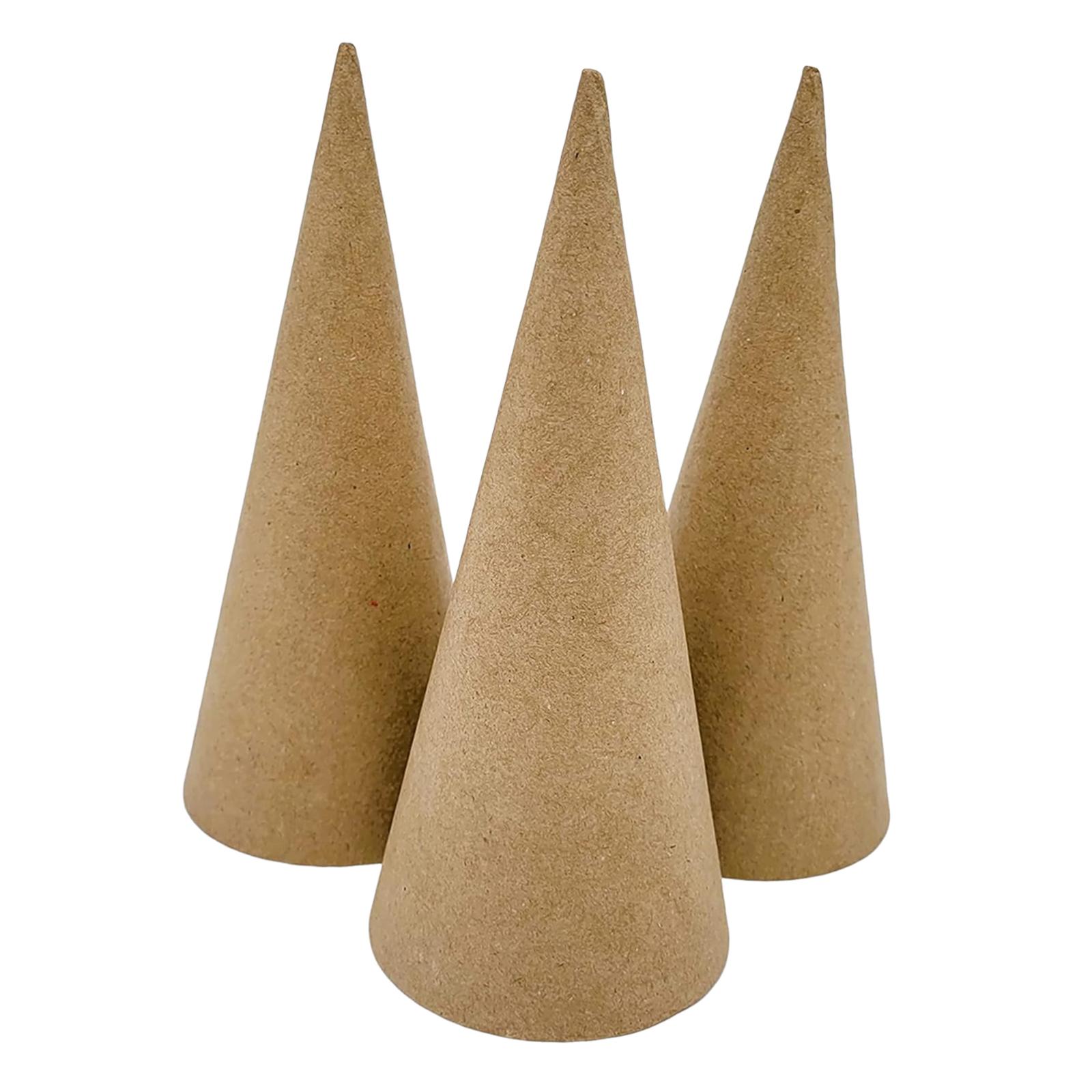 3x papieren mamakkegels, open  - Cotton Candy Cone recensie en prijs