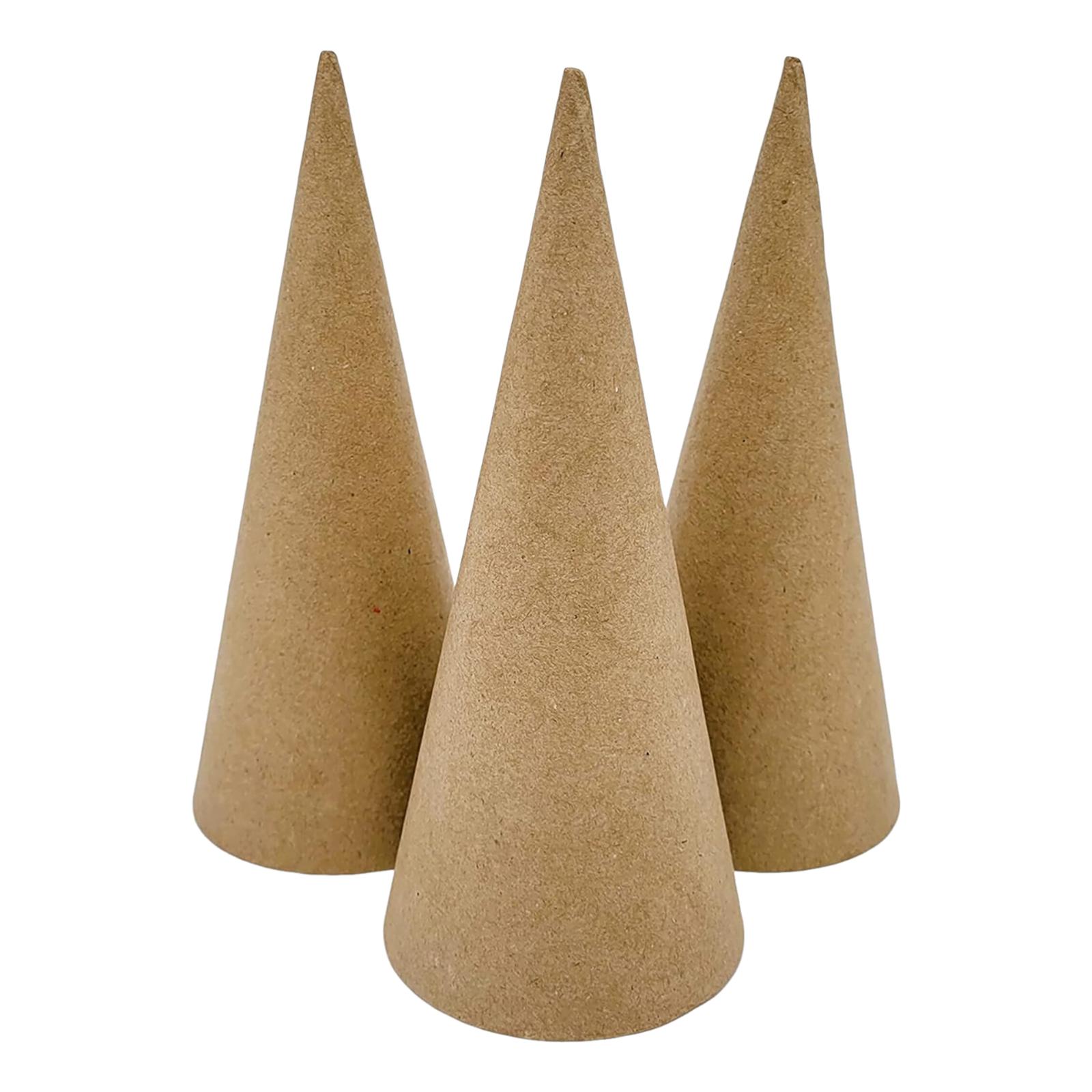 3x papieren mamakkegels, open  - Cotton Candy Cone recensie en prijs
