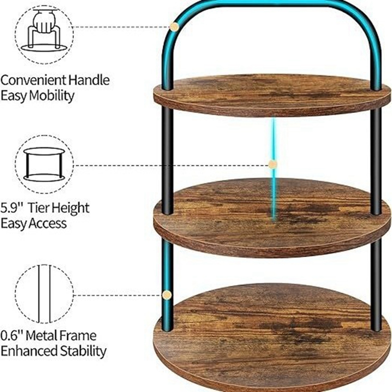 ABLN-Houten Cupcake Stand Dess - Cupcake Stand Tier recensie en prijs