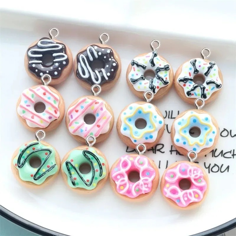 10 stuks hars donut bedels kle - Party Favor Bag recensie en prijs