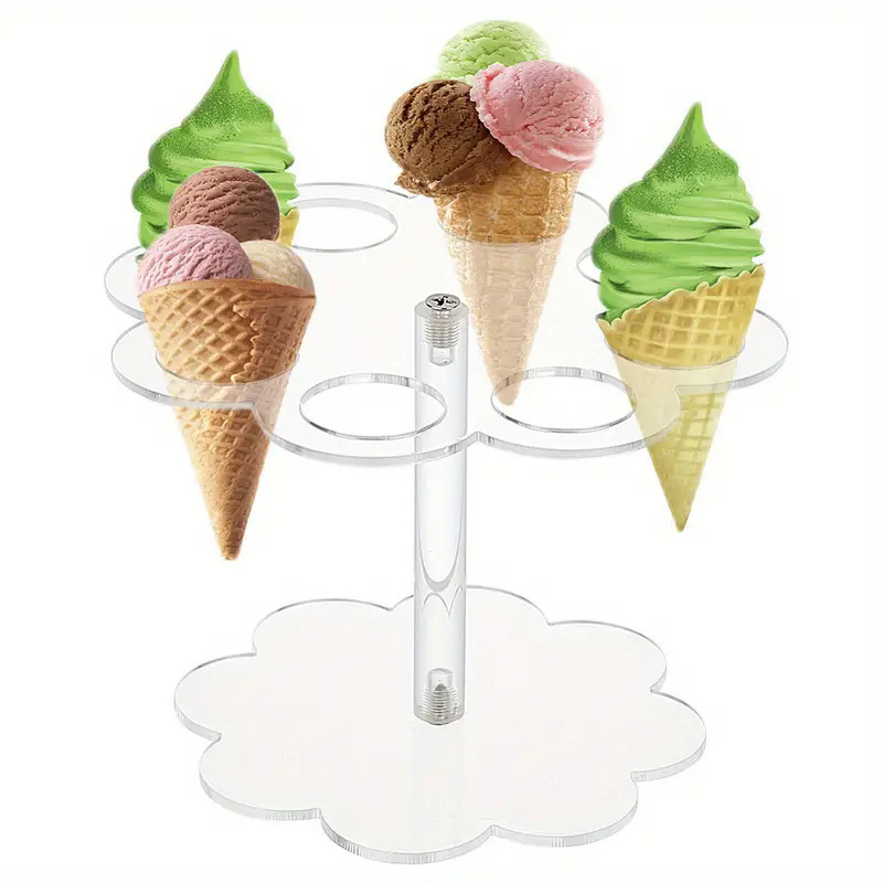 IJskegelhouder Acryl displayre - Cotton Candy Cone recensie en prijs