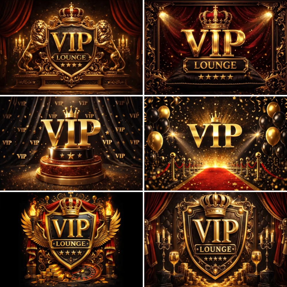 Luxe Gold Crown VIP Lounge Ach - Party Banner Gold recensie en prijs