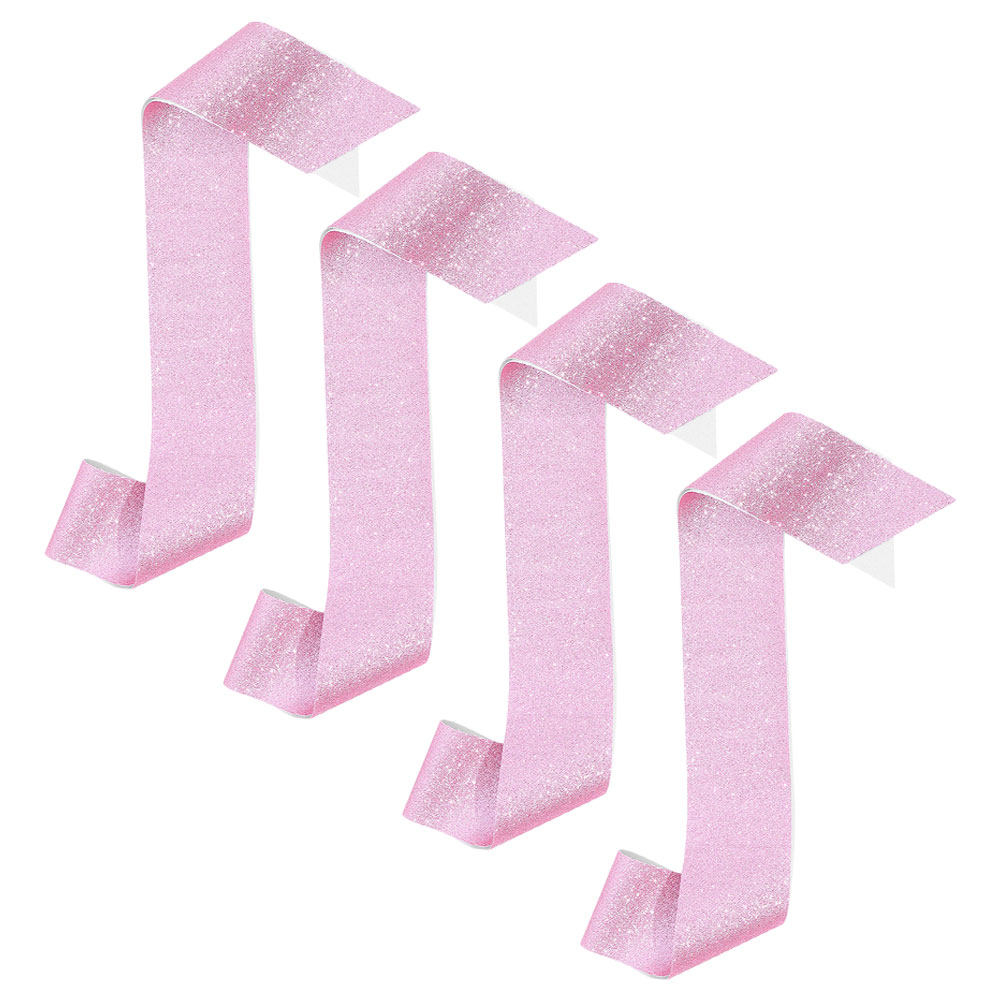 4 stuks blanco glitter sjerp D - Birthday Sash Glitter recensie en prijs
