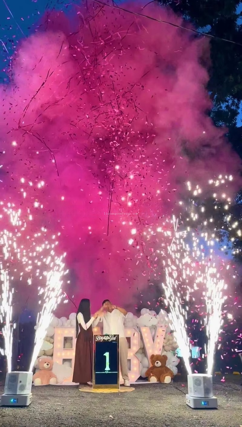 Geüpgradede zwarte elektrische - Confetti Cannon Tube recensie en prijs