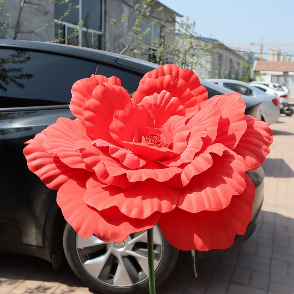 Nieuwe PE Kunstmatige Pioen Gi - Flower Wall Panel recensie en prijs