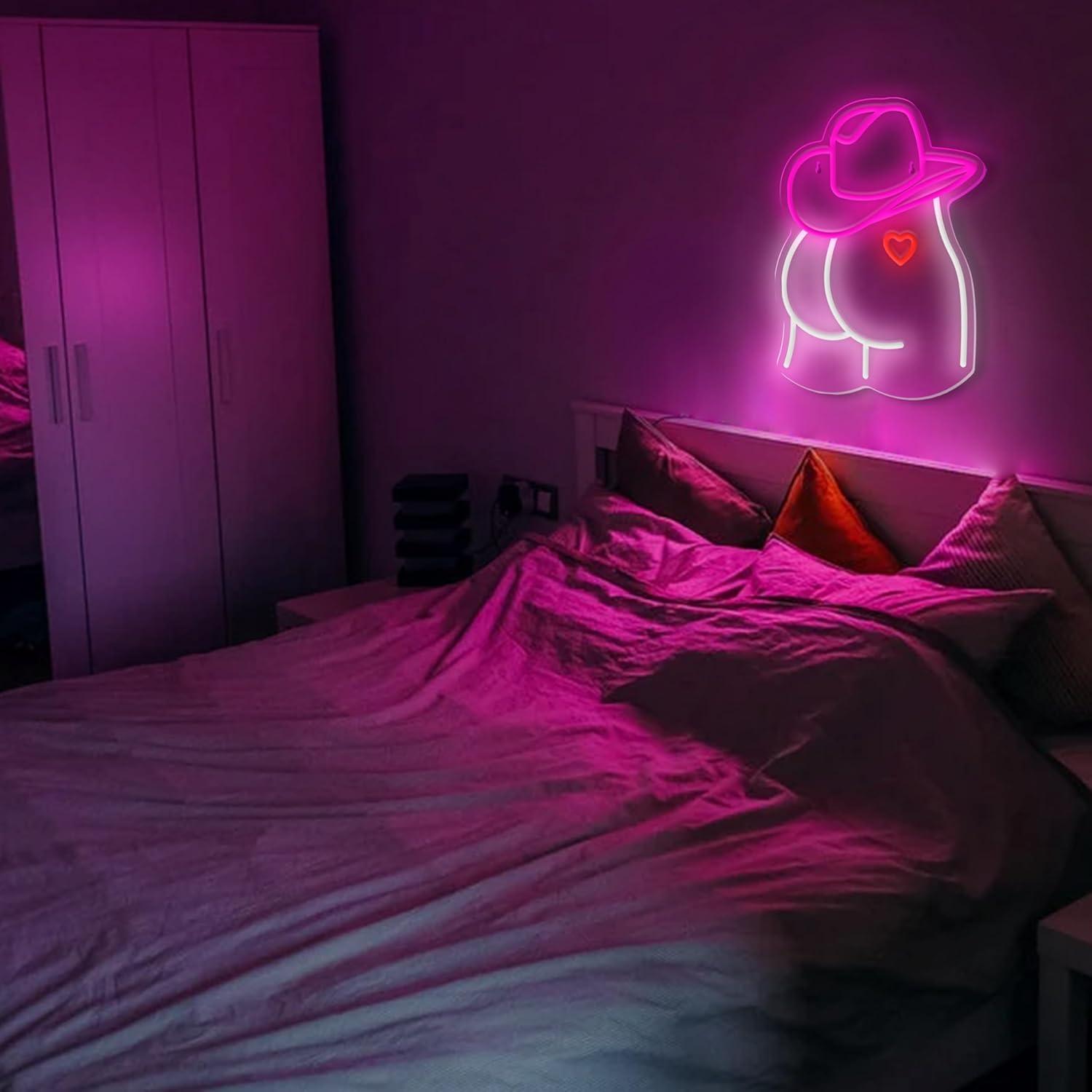 Cowgirl Neonbord Dimbare LED-l - Neon Sign Party recensie en prijs