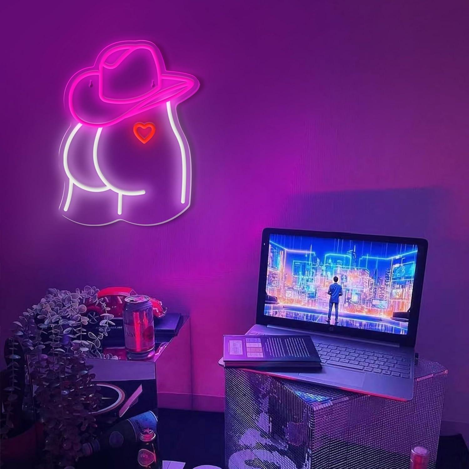 Cowgirl Neonbord Dimbare LED-l - Neon Sign Party recensie en prijs