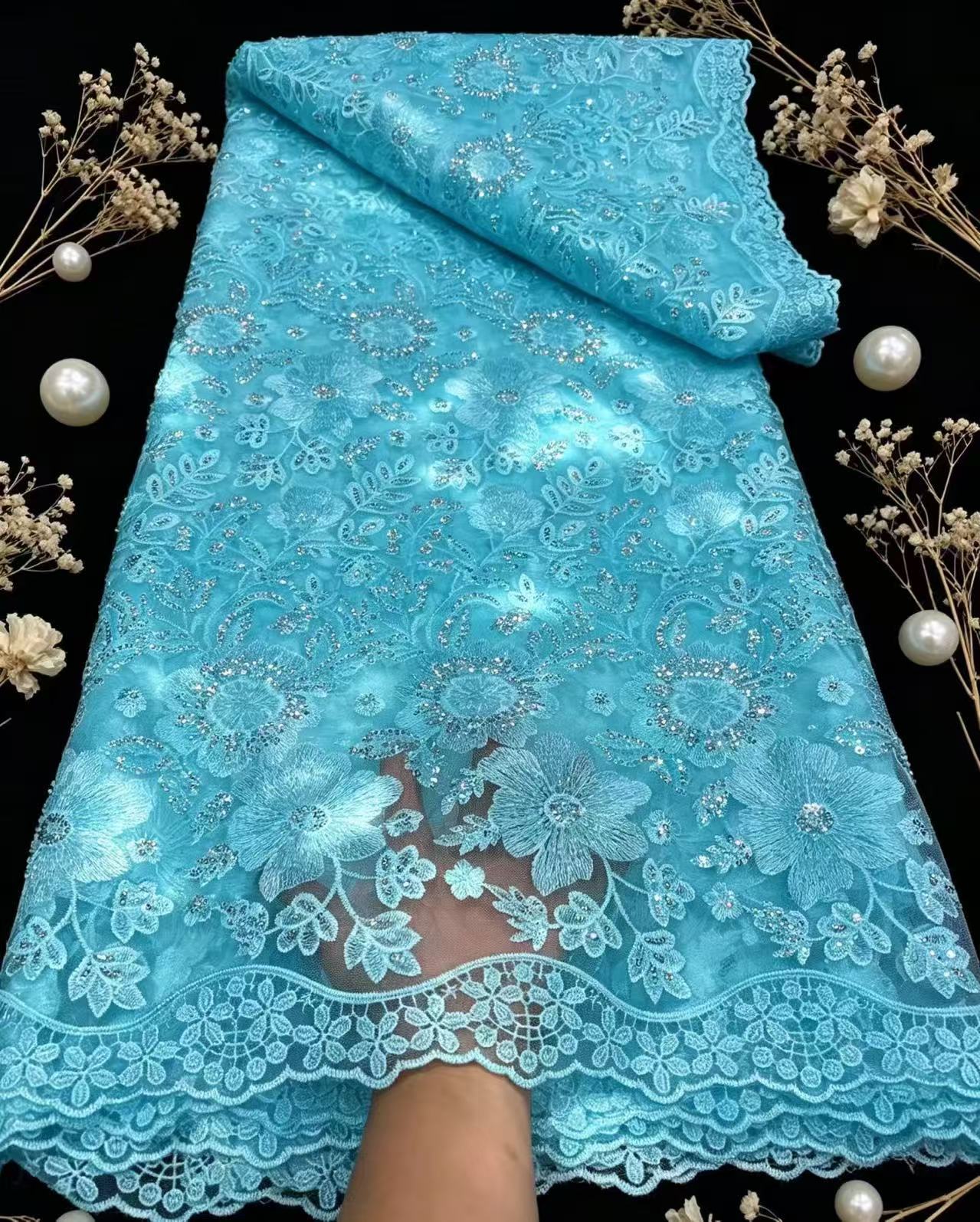 Pure Franse Tule Netto Paillet - Glitter Tablecloth recensie en prijs