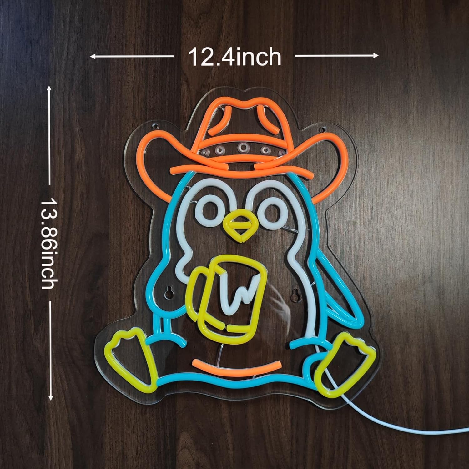 Pinguïn Neon Licht USB-aangedr - Neon Sign Party recensie en prijs