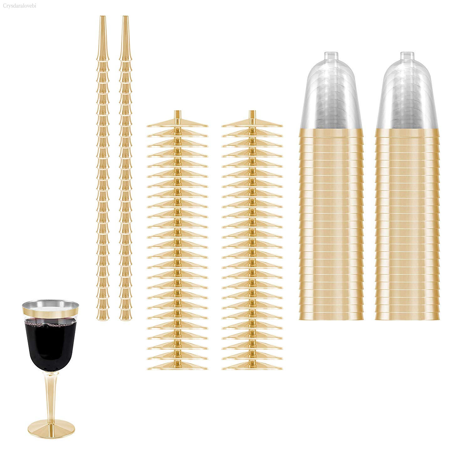 25 Stuks-50 Stuks Doorzichtig  - Plastic Cup 50Pcs recensie en prijs