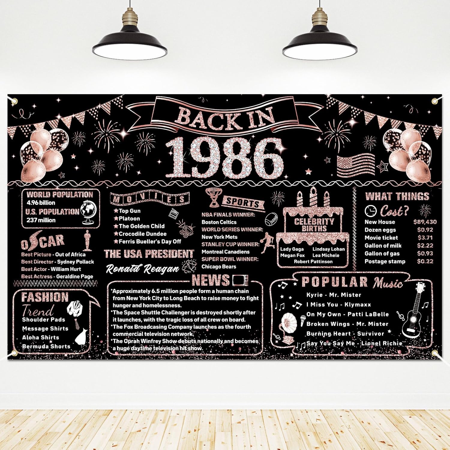 40e verjaardag decoraties voor - Party Banner Gold recensie en prijs