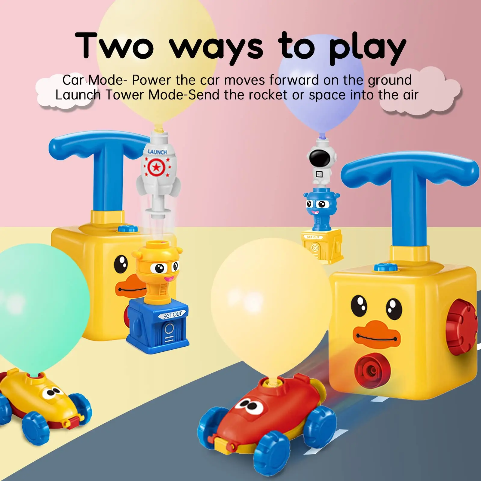 Ballonwerper Kinderautospeelgo - Balloon Pump Hand recensie en prijs