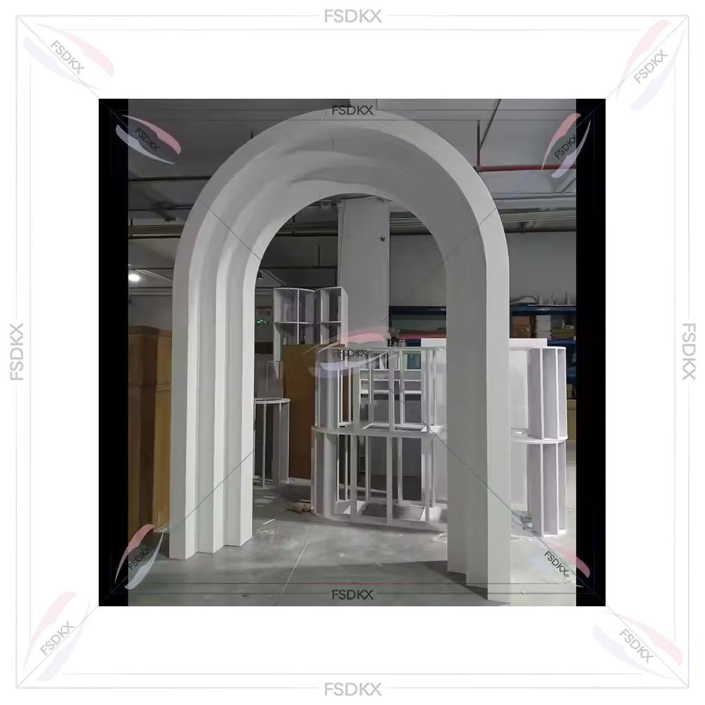 Luxe witte PVC acryl wanddecor - Party Event Supplier recensie en prijs