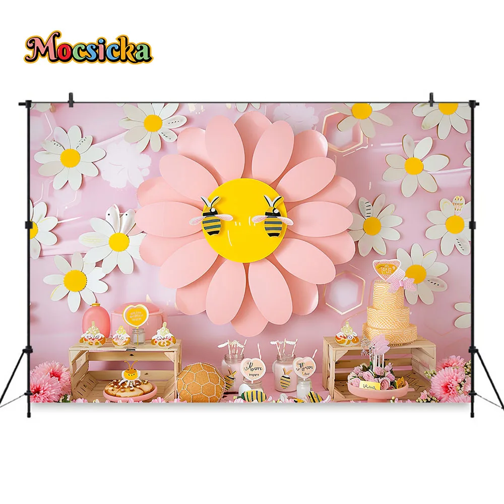 Mocsicka Sweet Daisy Girl Verj - Dessert Table Backdrop recensie en prijs