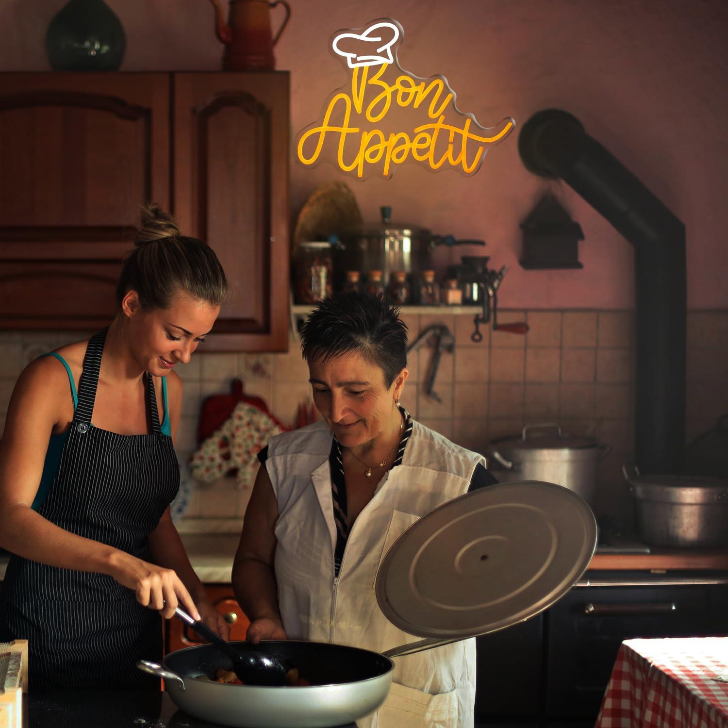 Bon Appetit Chef Hat Neon Sign - Neon Sign Party recensie en prijs
