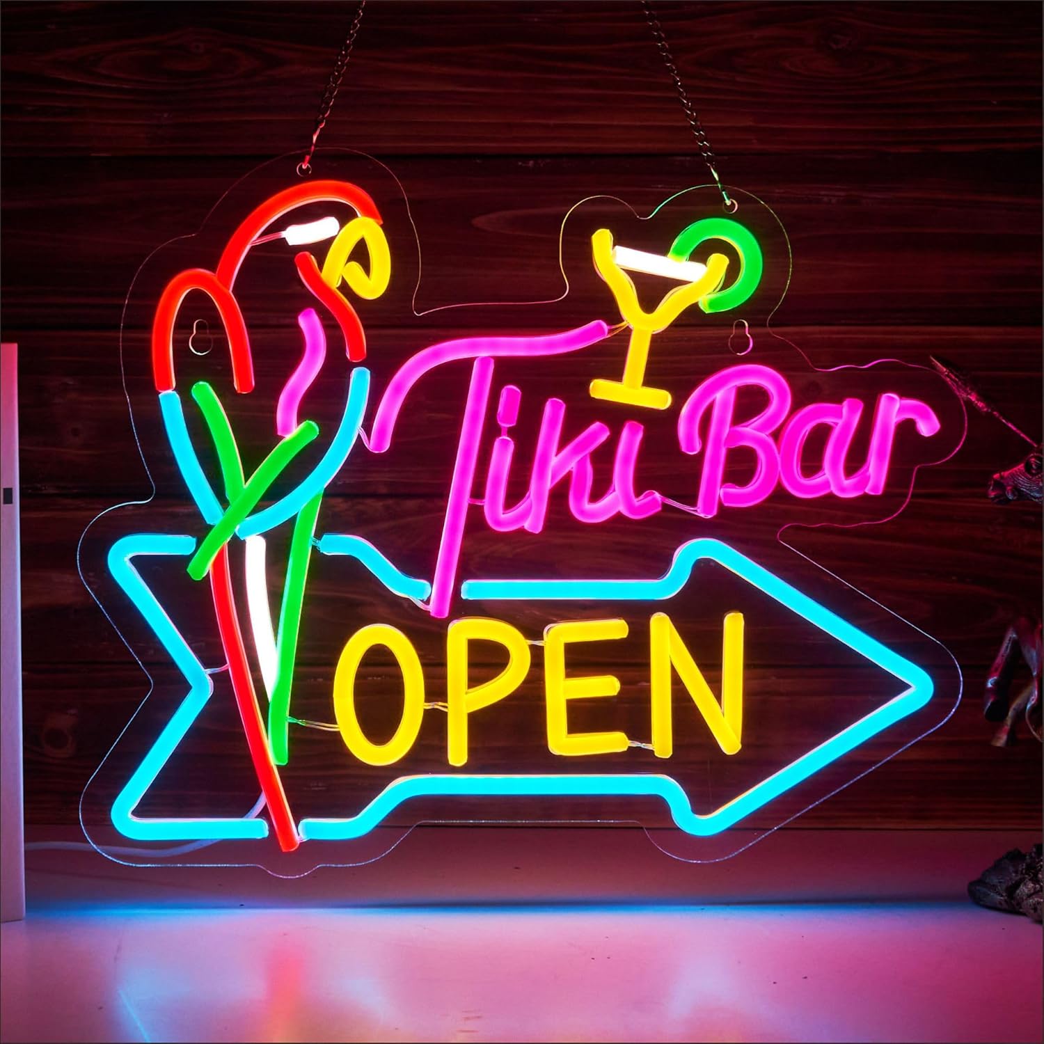 Openbare bar neonreclame, wand - Neon Sign Party recensie en prijs