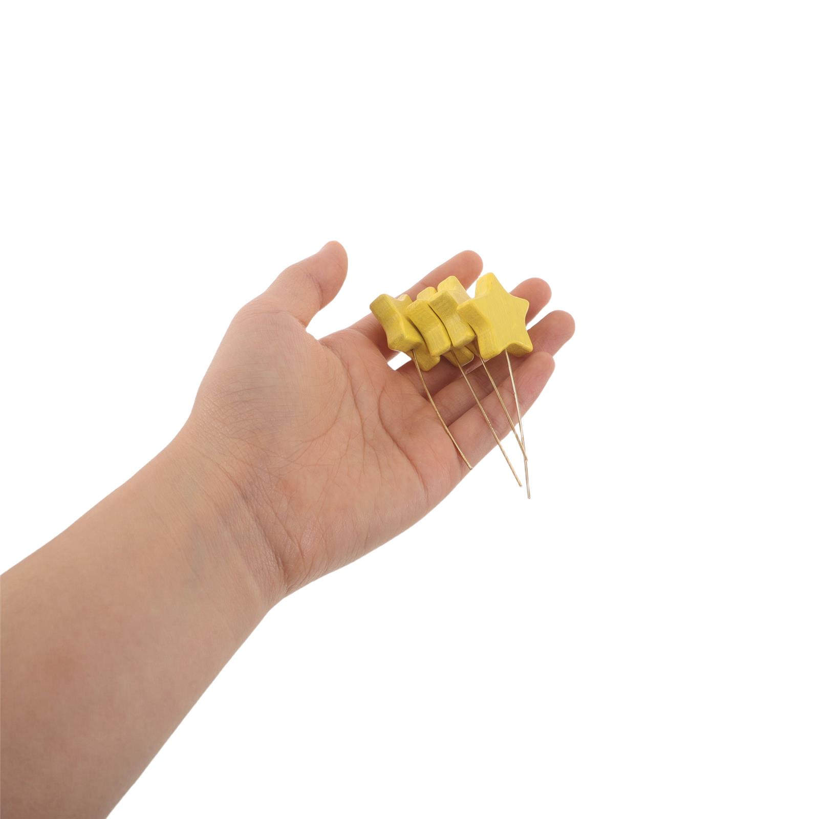 6 stuks mini houten sterrensto - Centerpiece Stick recensie en prijs