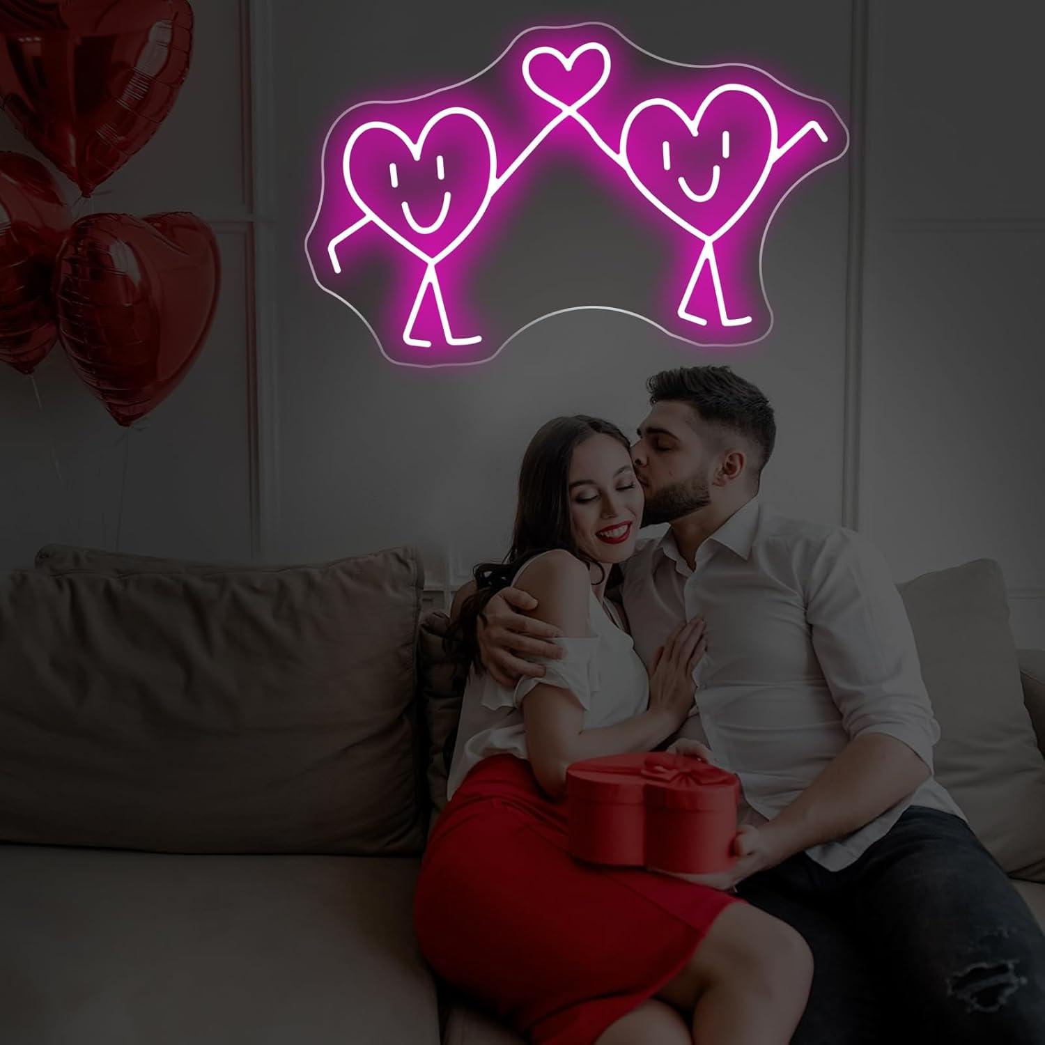 Liefdes Neon Sign USB Dimbare  - Neon Sign Party recensie en prijs