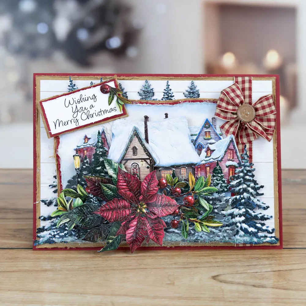 Kerst Yuletide Rij Winterberry - Flower Wall Panel recensie en prijs
