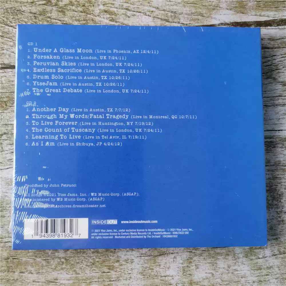 CD Dream Theater's 11e studioa - Event & Party Supply recensie en prijs