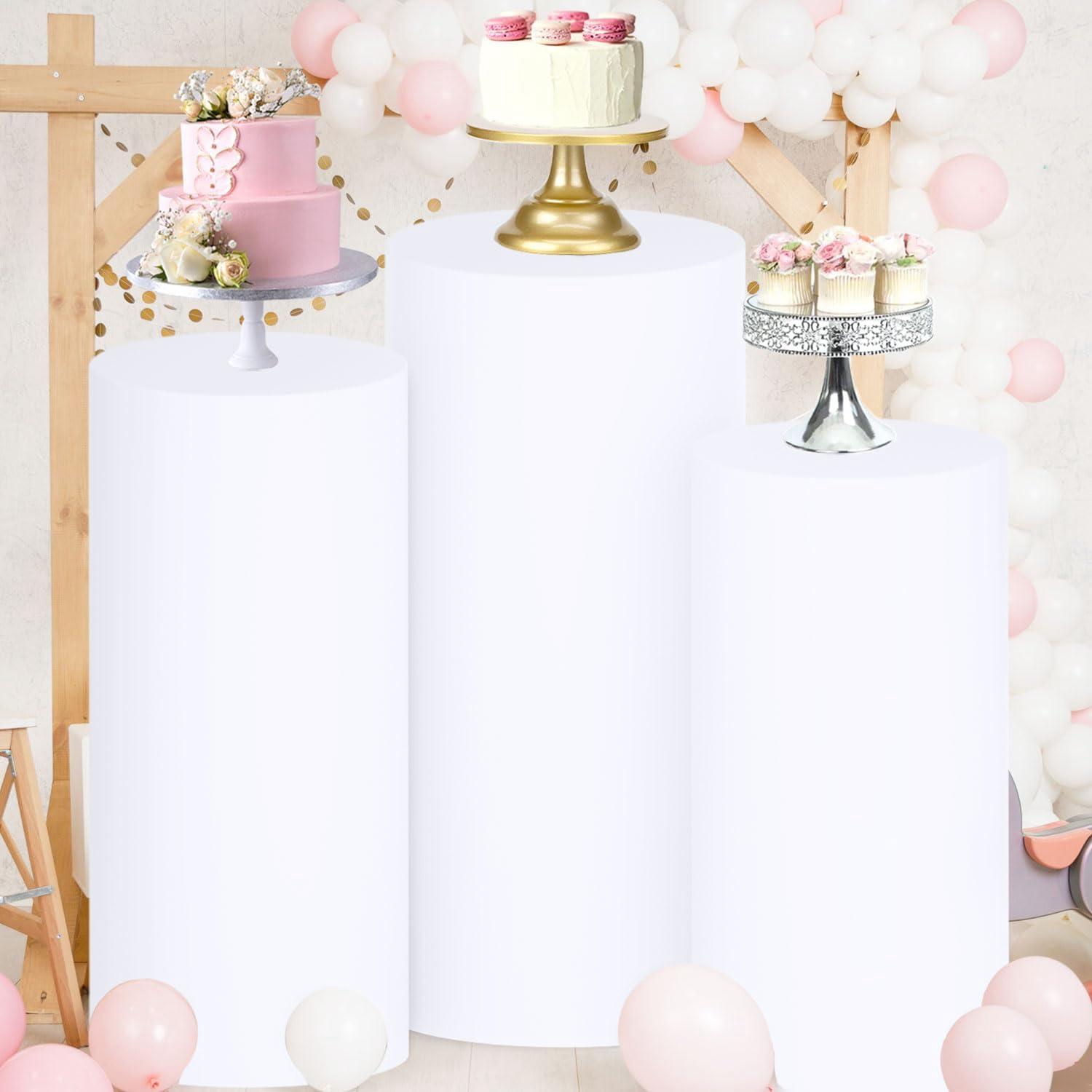 Yeele 1PCS/3PCS/5PCS Witte Cil - Dessert Table Backdrop recensie en prijs