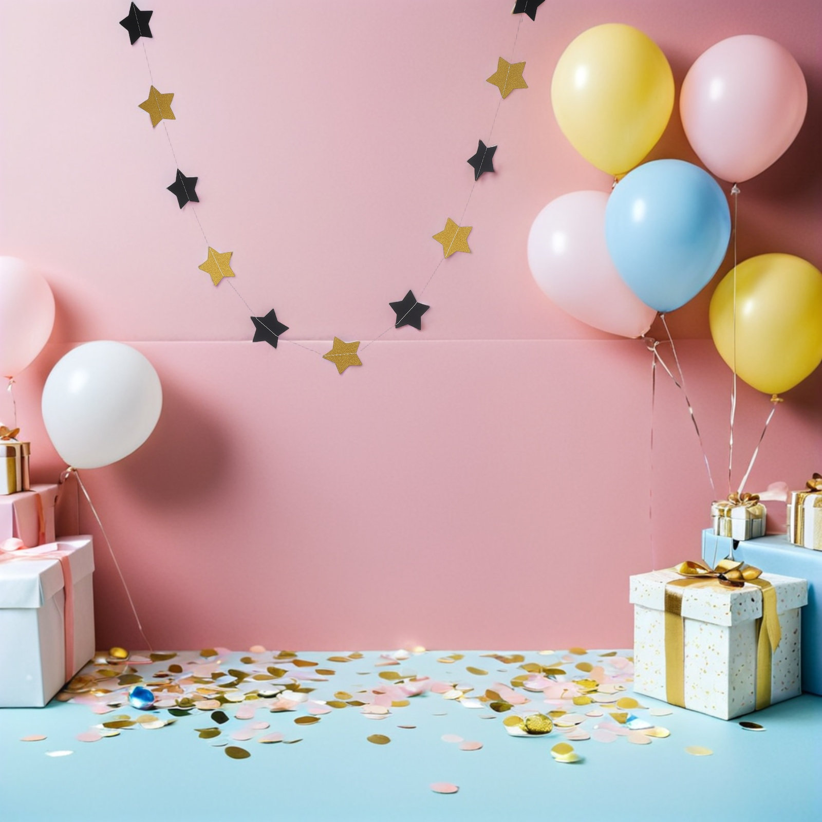 2 stuks gouden sterrenslingerb - Party Banner Gold recensie en prijs
