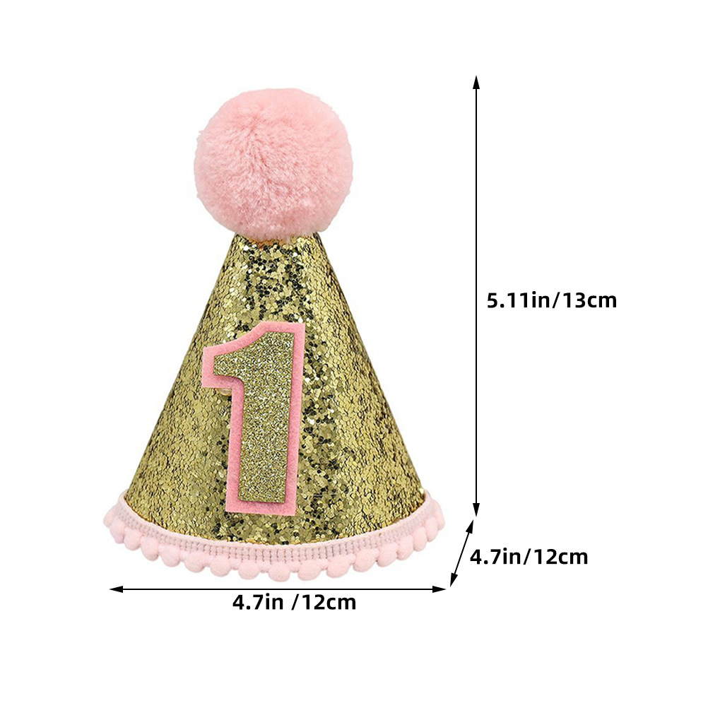 1e Verjaardag Hoed Roze Kegelv - Party Hat Cone recensie en prijs