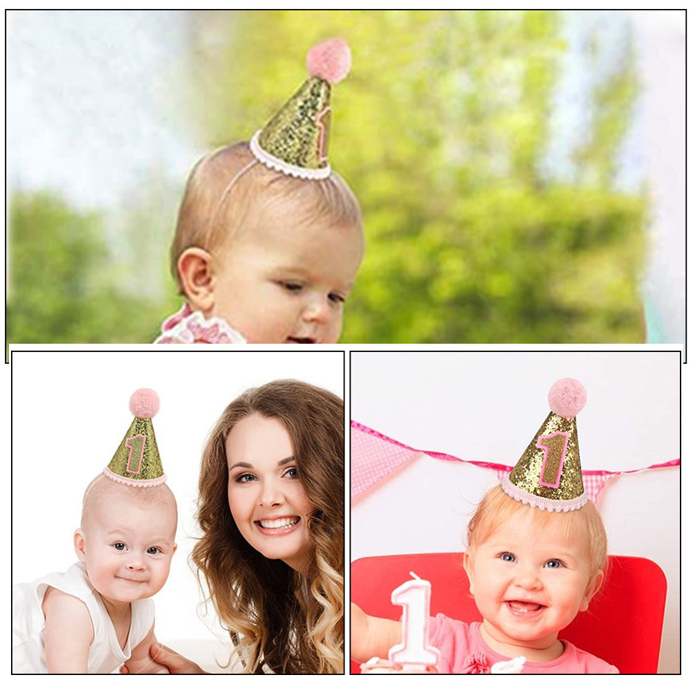1e Verjaardag Hoed Roze Kegelv - Party Hat Cone recensie en prijs